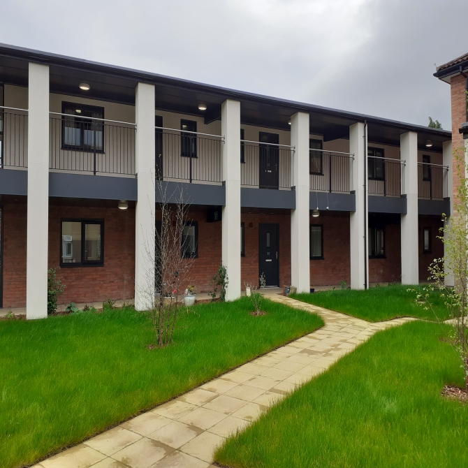 Hereford extension complete - Railway Housing Association